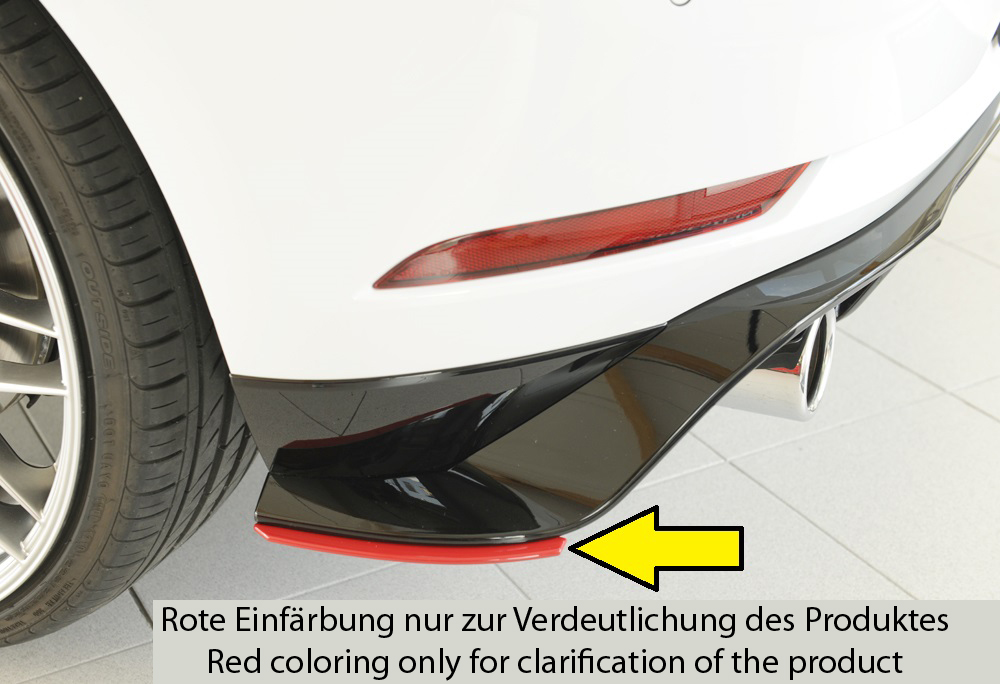 Zijdiffuser Volkswagen Golf 7 GTI TCR Rieger