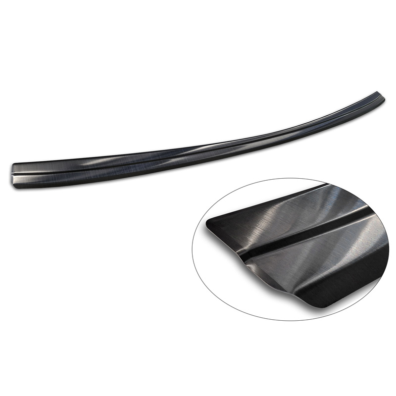 Black Stainless Steel Rear bumper protector  Honda CR-V VI 2023-