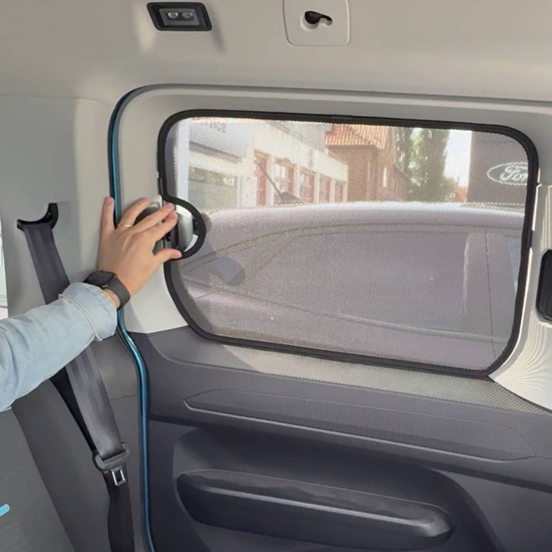 SunClip Privacy & Sun protection  Volkswagen Caddy Maxi Van 2022- & Ford Grand Tourneo Connect 2022- (with hinged windows)