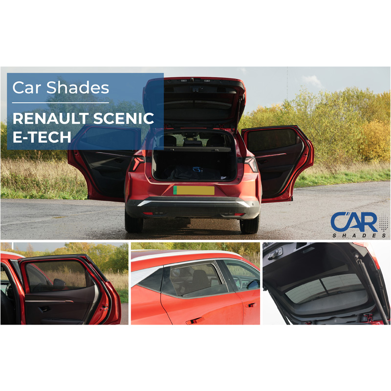 Set Car Shades  Renault Scénic E-Tech 2024- (4-pieces)
