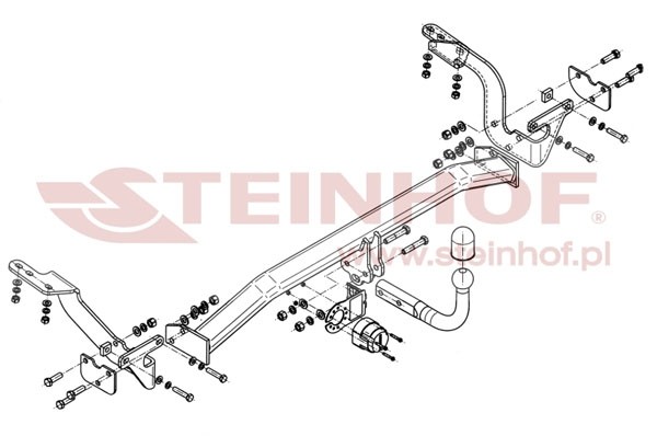 Trekhaak Citroen C4 Grand Picasso 2006-2013