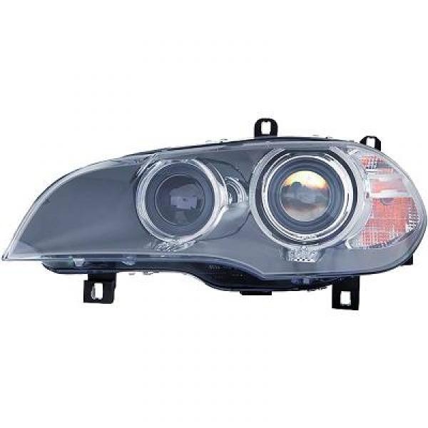 Bi-Xenon Koplamp links BMW X5 10->>