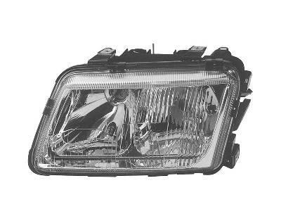 koplamp, H7+H1, rechts,-09/2000 Audi A3, 1996-2003