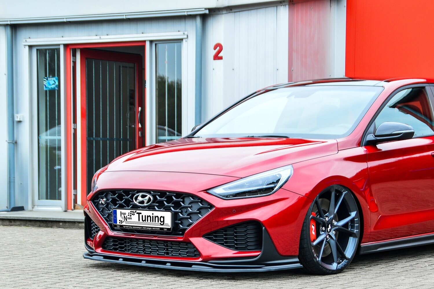 Voorspoilerlip Hyundai I30 N + N-Line Facelift