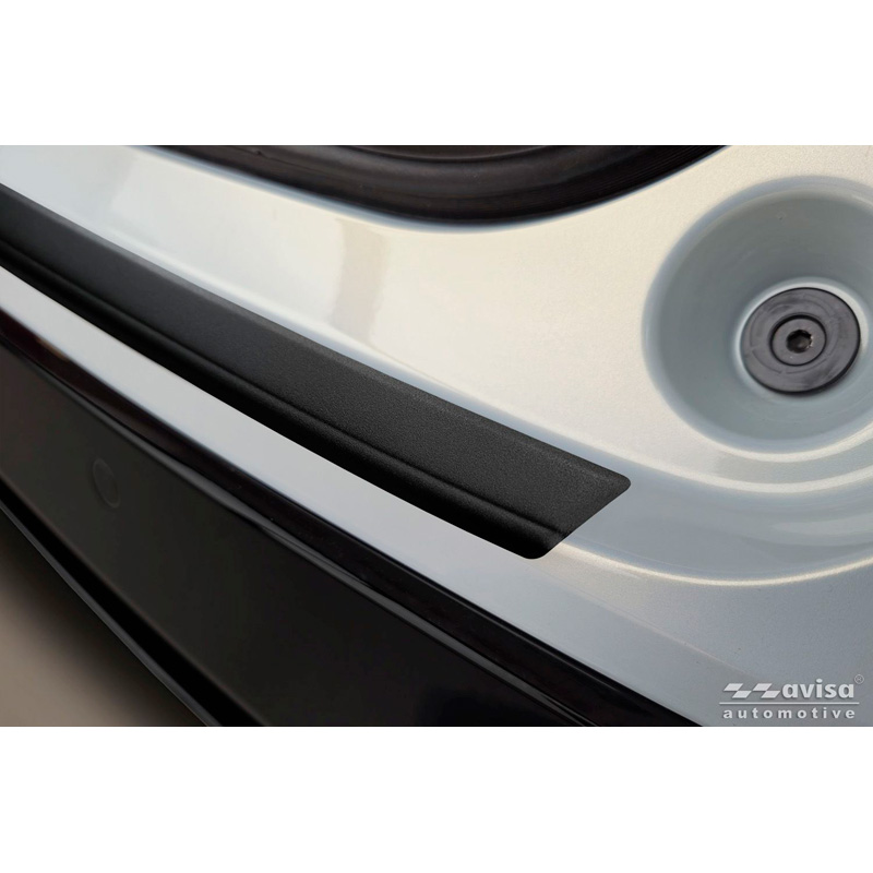 Avisa Matt Black Stainless Steel Rear bumper protector  Honda HR-V III 2021- 'Ribs'