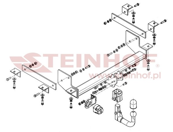 Trekhaak Renault Master Van, Minibus excl. Step (voorwielaandrij
