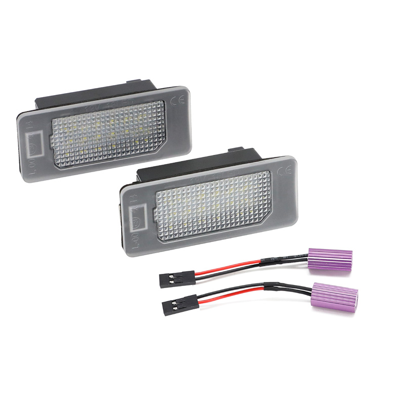 Set LED Nummerplaatverlichting  Skoda Octavia III/Fabia III/Kodiaq/Rapid/Superb III/Yeti
