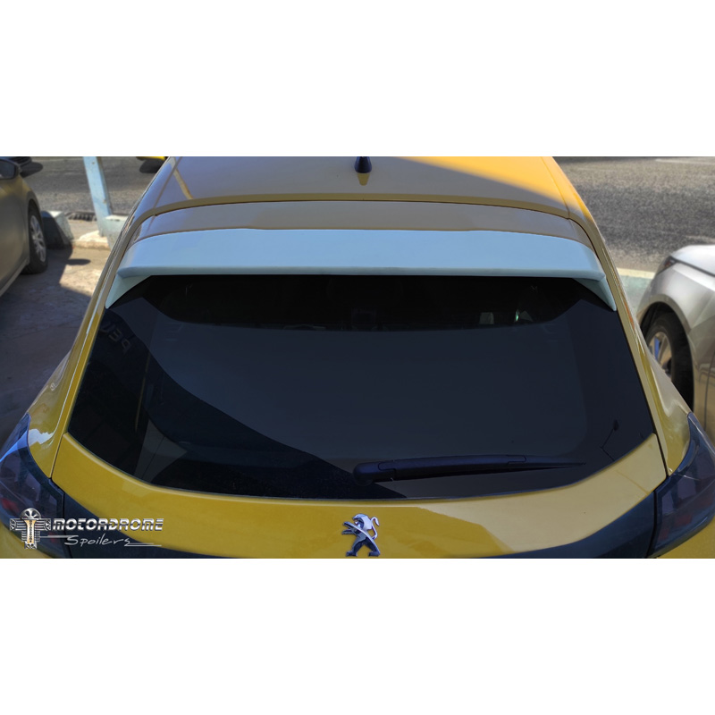 Roof spoiler  Peugeot 208 II HB 5-doors 2019- (excl. GT) (PU)