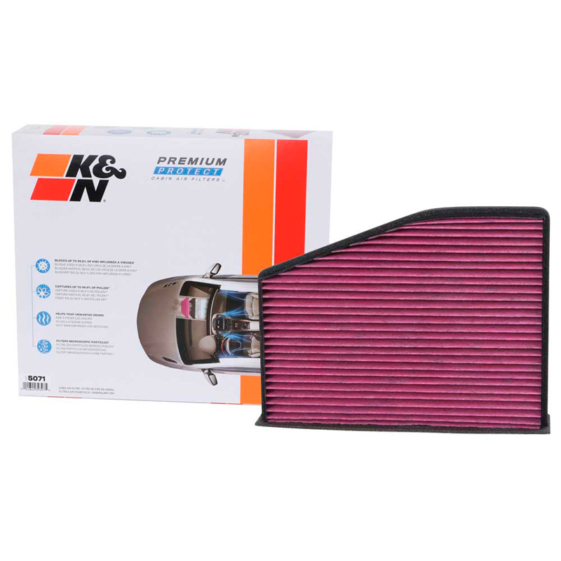 K&N Premium Disposable Cabin Air Filter  Volkswagen/Skoda various models (DVF5071)