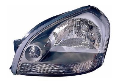 koplamp, H4, elektr verstelb, rechts Hyundai Tucson, 2004 -