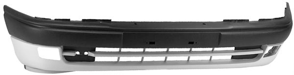 Bumper met Mistlamp ASTRA 94-98 ZWART/GLATT