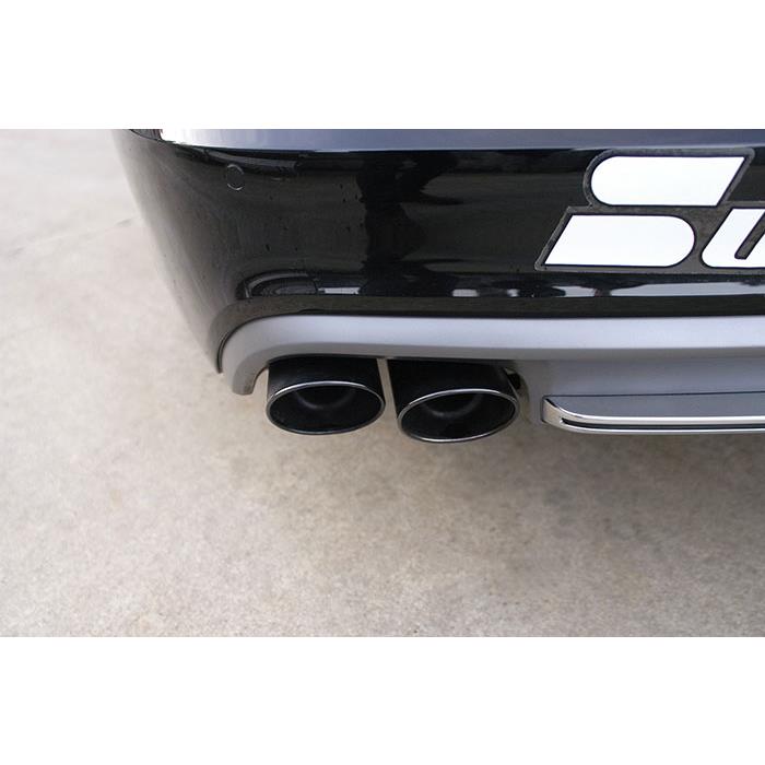 AUDI A6 C7 4G (Sedan + Avant) QUATTRO 3.0 TFSI V6 (300 Hp) 2011 -> 2012 Rear pipe Left 100x75 BLACK