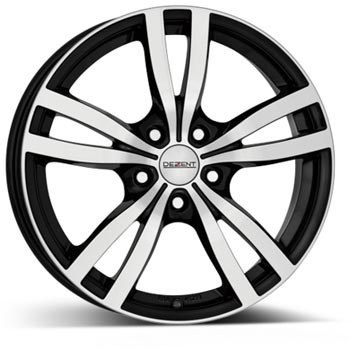 DEZENT TC dark 6,5x16 5x108 ET50 Velgen Set