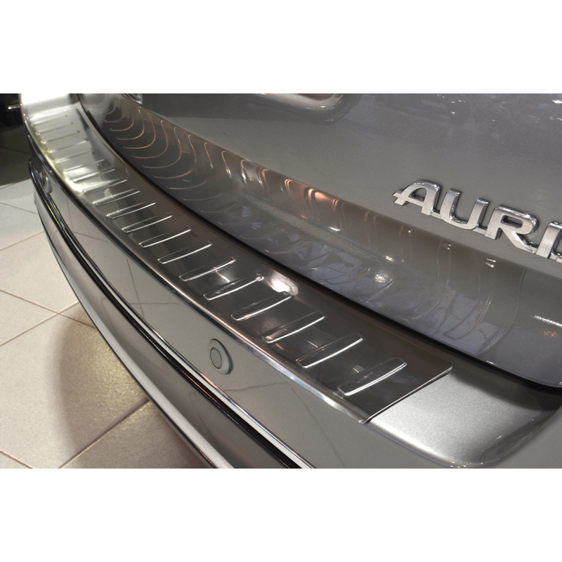 Stainless Steel Rear bumper protector  Toyota Auris Touring Sports 2013-2015 'Ribs'