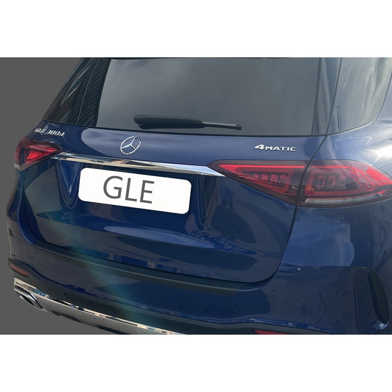ABS Rear bumper protector  Mercedes GLE (W167) 2019- Black