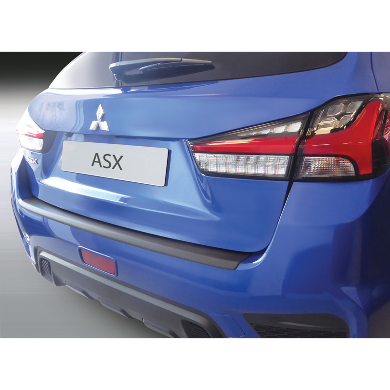 ABS Rear bumper protector  Mitsubishi ASX Facelift 10/2019- Black