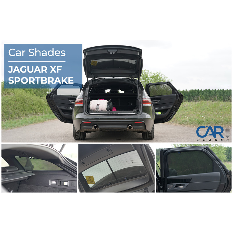 Set Car Shades  Jaguar XF II (X260) Sportbrake 2017- (6-pieces)