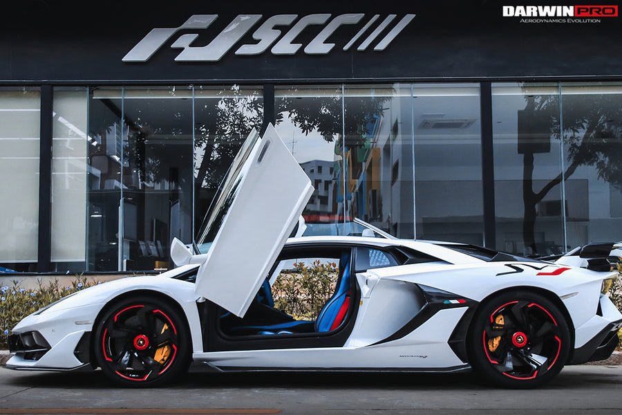 Lamborghini Aventador LP700 Coupe SVJ Style Deels Carbon Fiber Aero Full Kit  2011-2016