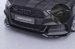 Voorspoiler Audi A3 S-Line / S3 8V – CSR Automotive Bekerspoilerlip Glanzend Zwart