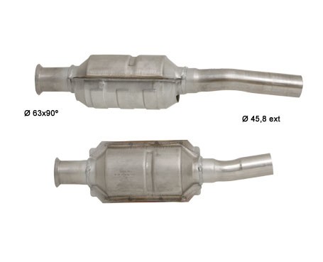 Toyota COROLLA 1.3i 16V 1332 cc 55 Kw / 75 cv 4EFE Magnaflow CAT