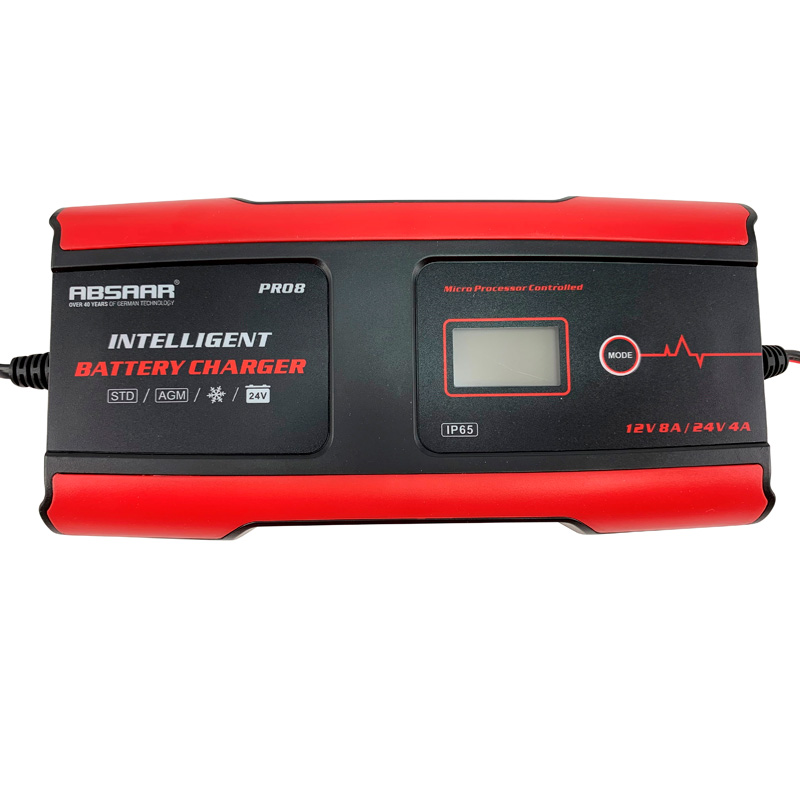 Absaar Pro 8.0 Battery Charger 12/24V 8A