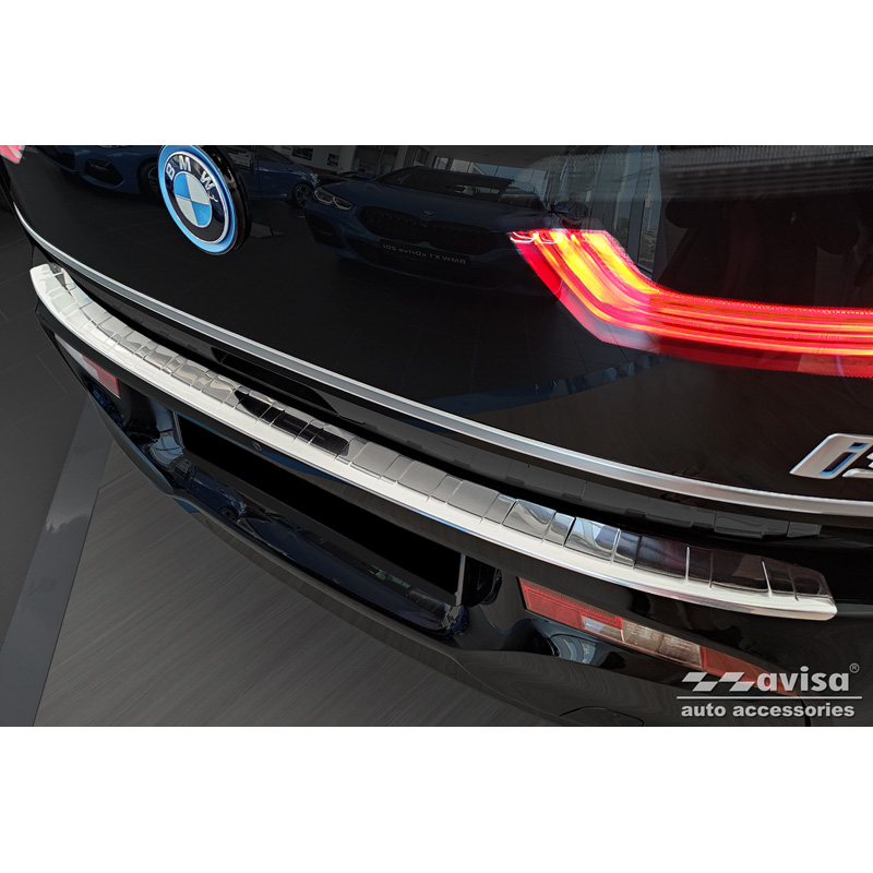 Stainless Steel Rear bumper protector  BMW i3 (i01) 2013-2017 & FL 2017-2022 'Ribs'