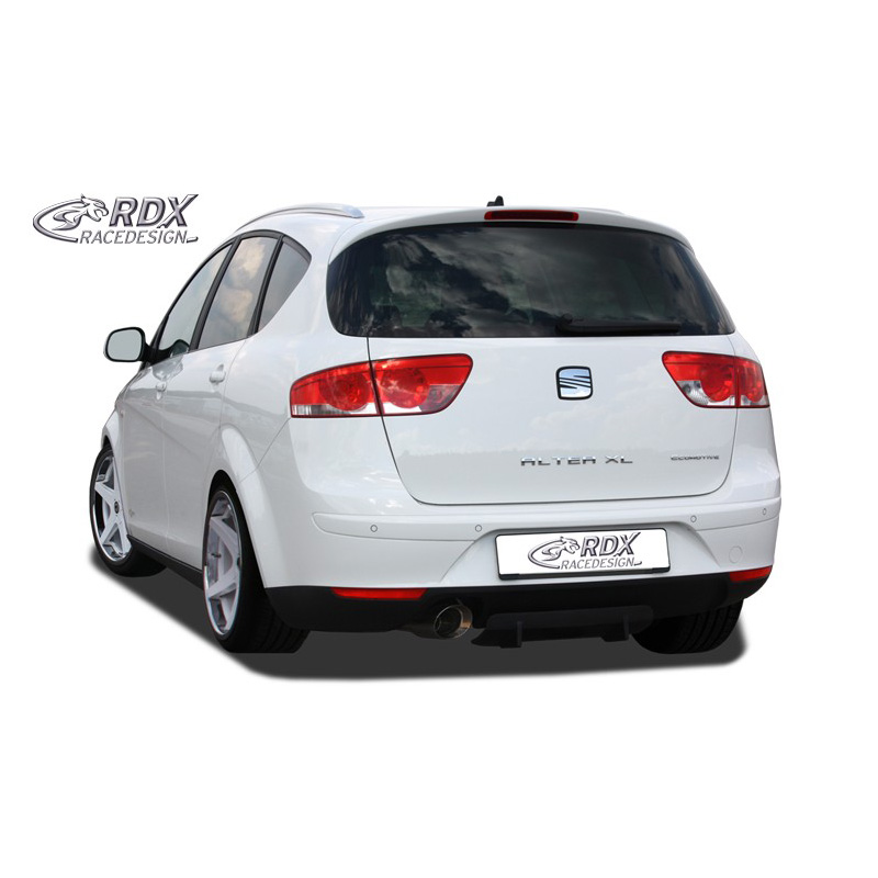 Rear bumper skirt 'Diffusor U-Diff'  Seat Altea (5P) incl. FR & XL 2004- (PU)