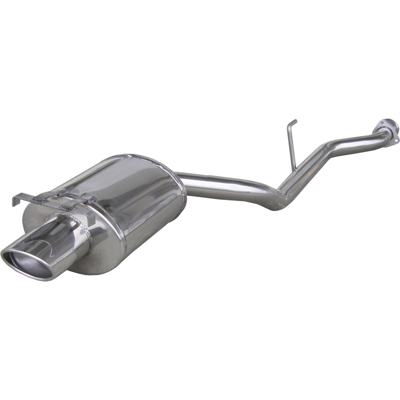 100% Inox Sport Exhaust  Mercedes SLK200/230 2000- 120x80mm