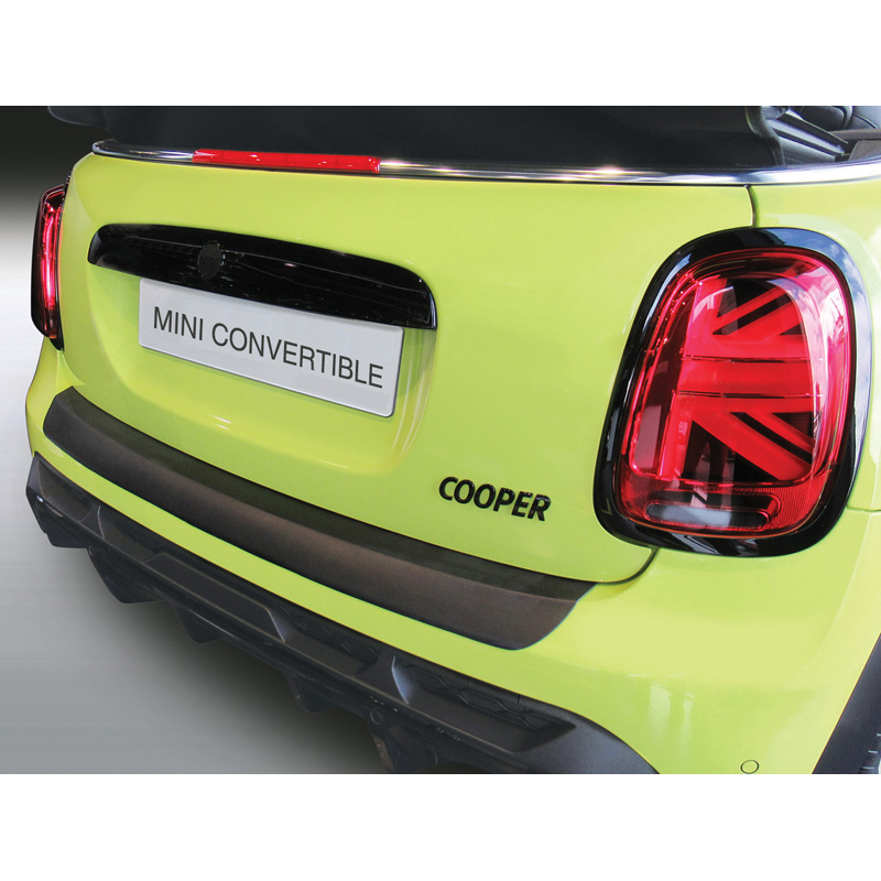 ABS Rear bumper protector  Mini Cooper Cabrio (F57) Facelift 2021- Black