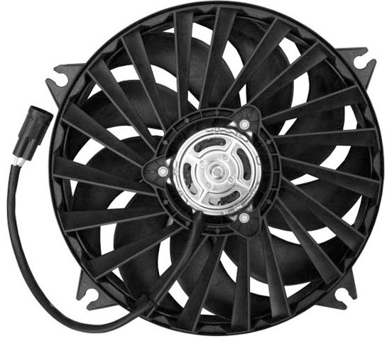 Radiator FAN EXPERT/JUMPY 07->> 385mm 2.0 HDI-16V +AC