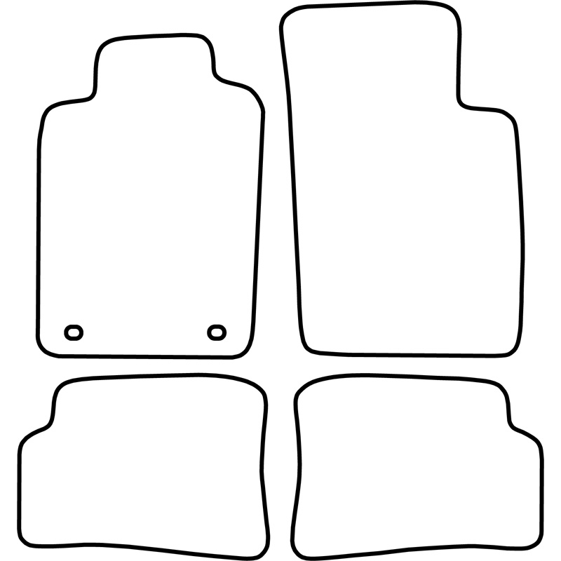Automatten  Renault Megane coupe 1996-2002