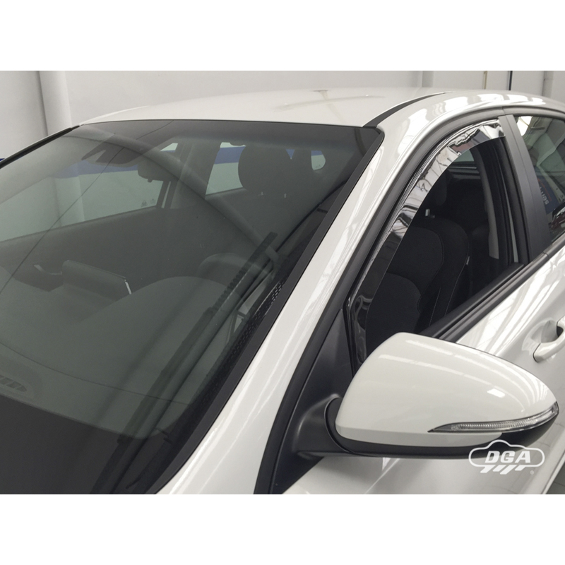 DGA Wind Deflectors  Hyundai i30 (PDE) HB 5-doors & CW 2017- (2-pieces)