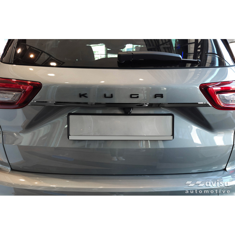 Avisa Zwart Chroom RVS Kofferbak Sierlijst  Ford Kuga III 2019-2024 & Facelift 2024-