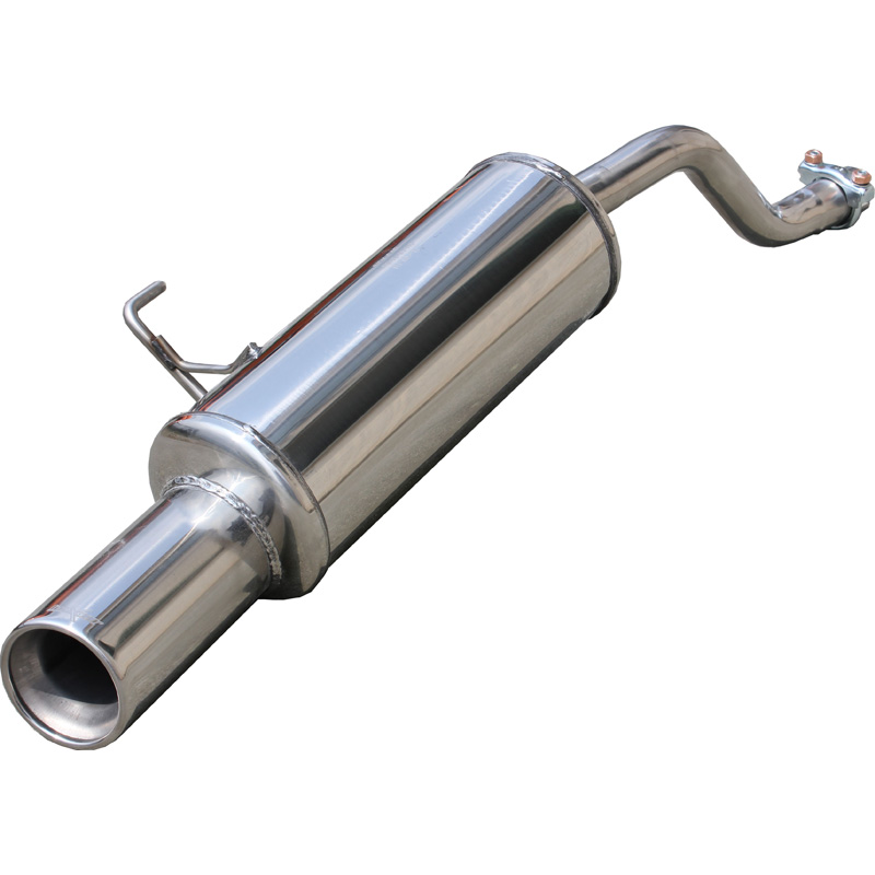 100% Inox Sport Exhaust  Renault Clio II 1.2 (58HP) 1998- 102mm