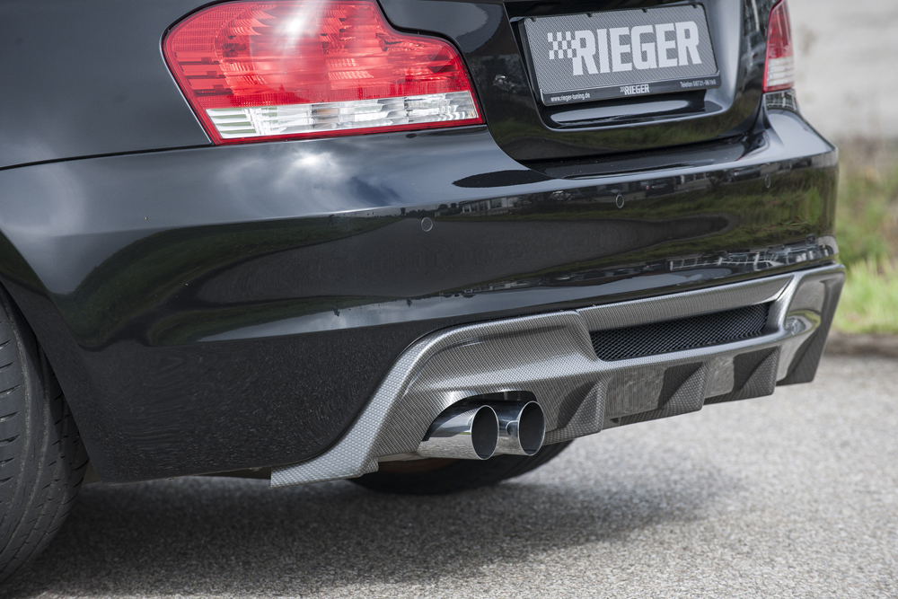 Achterdiffuser BMW 1 serie Rieger
