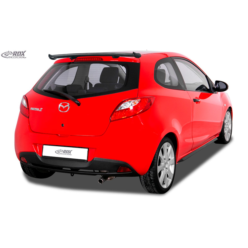 Side skirts 'Slim'  Mazda 2 (DE) 2007-2014 (ABS glossy black)