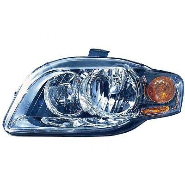 Koplamp links Audi A4 8E 04-09.06 TYC H7+H7/MET LWR MOTOR