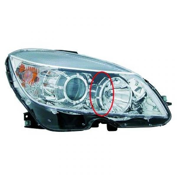 Koplamp links W204 07-09.07 BOSCH