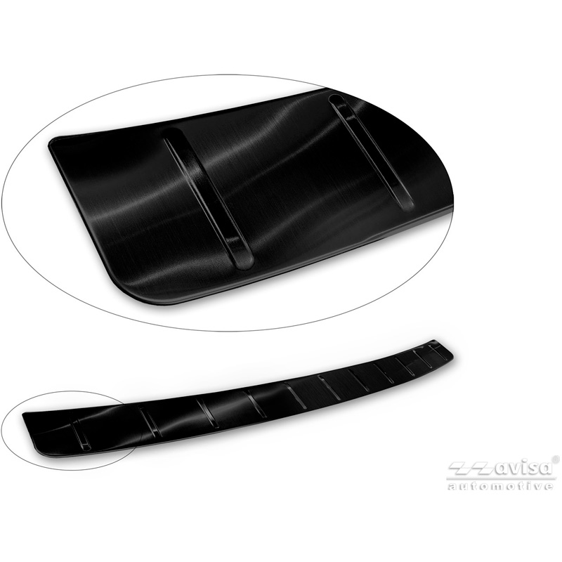 Avisa RVS Achterbumperprotector  Audi A6 (C9) Avant S-Line 2025- - Zwart