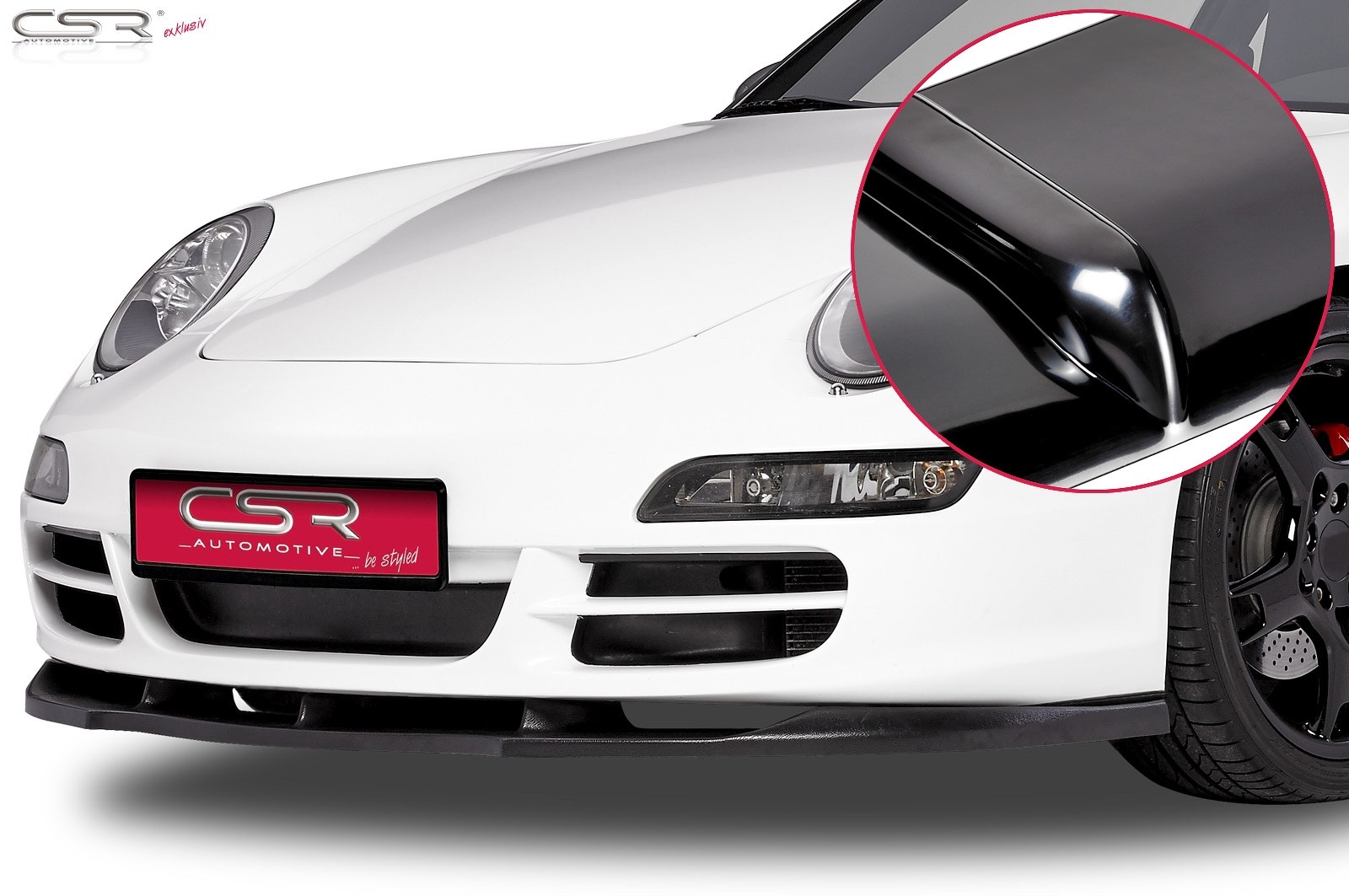 Voorspoiler Porsche 911 (997) CSL114-G