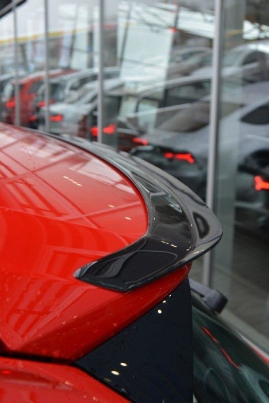 Spoilerkap Audi Q2 MK.1 Glanzend Zwart Maxton