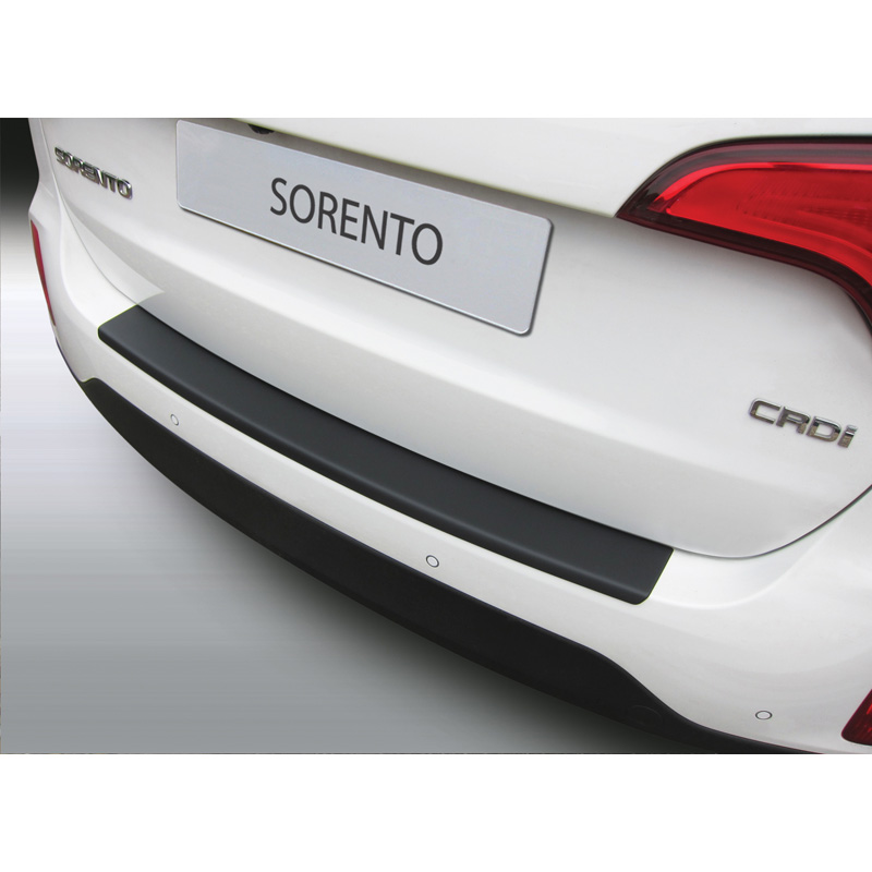 ABS Rear bumper protector  Kia Sorento 4x4 10/2012-12/2014 Black
