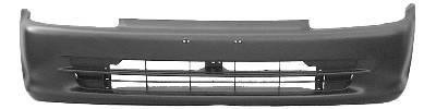 voorbumper, zwart, 4 drs Sedan Honda Civic, 1991-1995, 3 drs Hat