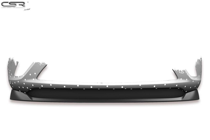 Voorspoiler Opel Zafira C Glans Zwart