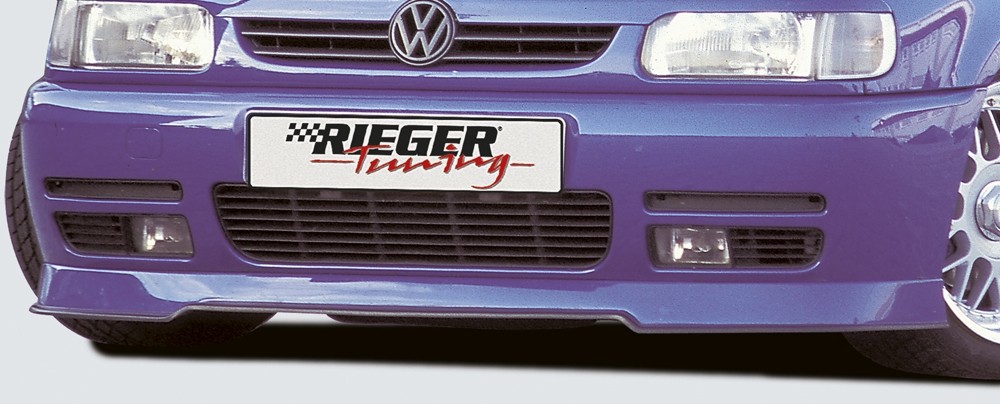 Voorspoilerlip VW Polo 6N met styling pakket Rieger