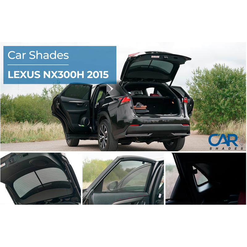 Set Car Shades  Lexus NX 2014-2021 (6-pieces)