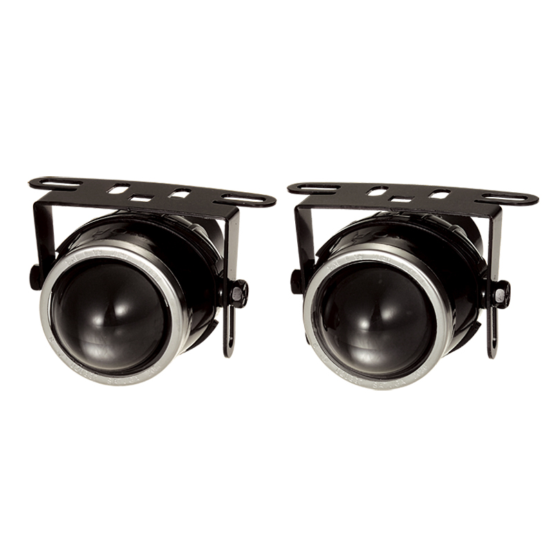 Set Universal Fog Lights Clear H3-12V-55W 56x108mm + ECE-R19 E-Mark