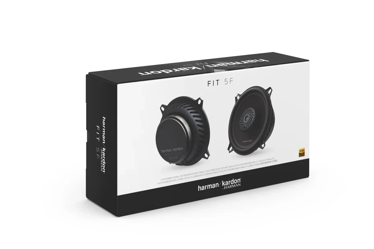 Harman Kardon FIT5F - Fit Series 2-Way 5.2 Inch Hi-Res Car Coaxial Speakers 280W
