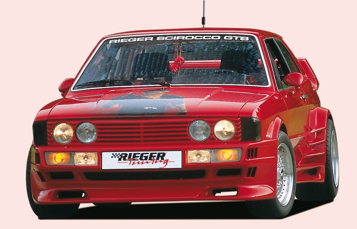 Frontbumper Breedversie l VW Golf II Polyester Rieger