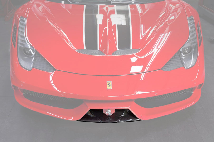 Ferrari 458 Speciale Carbon Fiber Front Lip 2013-2015